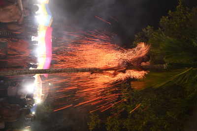 Fire sparks Shigmo celebration in village