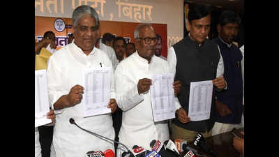 Bihar: NDA list of 39 out, Paswan yet to name Khagaria candidate