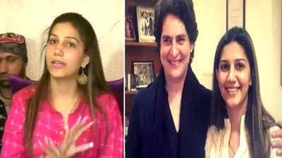 Singer Sapna Chaudhary denies joining Congress | India News - Times of India