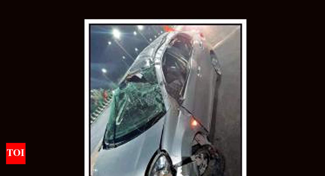 Accident in Delhi Today 1 killed, 5 injured in birthday joyride crash