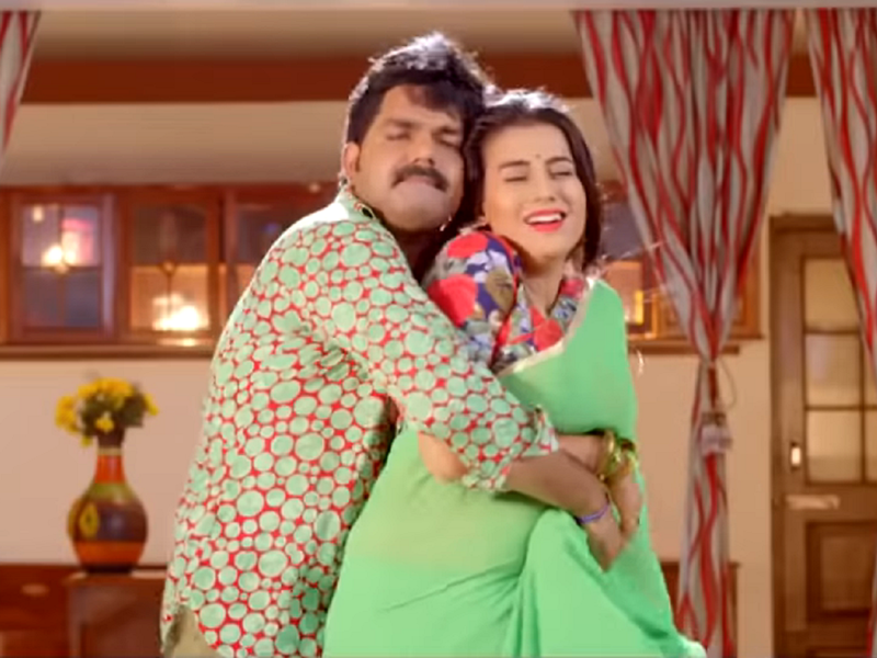 Watch Pawan Singh And Akshara Singhs Throwback Romantic Song Bhar Jata Dhodi Me Pasina 8231