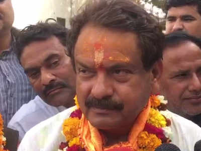 Lok Sabha polls: Hope Katheria continues to work for party, says Agra BJP candidate SP Singh Baghel