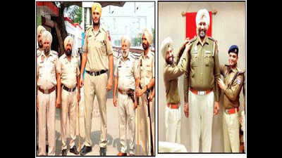 Are these Punjab policemen law enforcers of the longest reach?