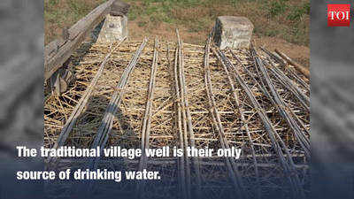 Villagers lock up open well to ration water in Karnataka