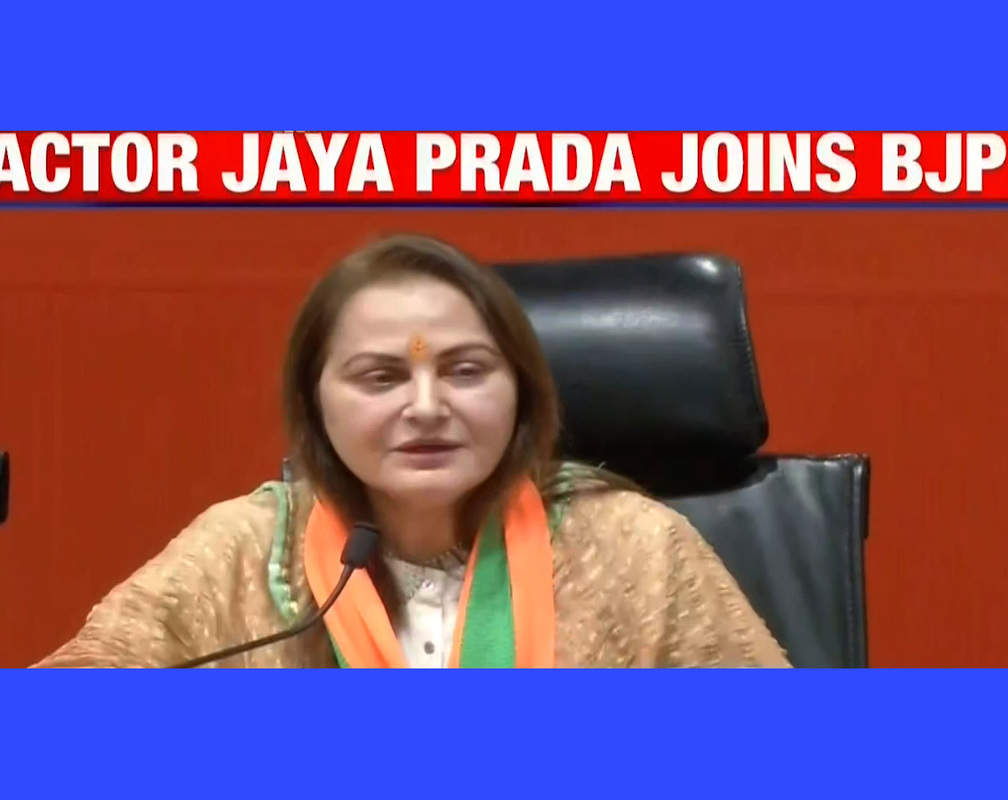 
Actor-turned-politician Jaya Prada joins BJP
