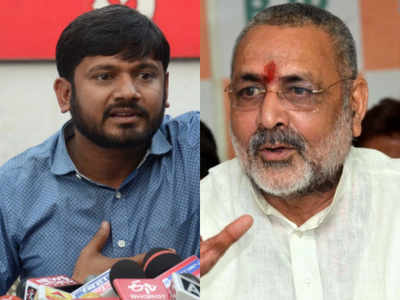 Giriraj's reluctance to contest from Begusarai comparable to kids' refusal to attend school: Kanhaiya