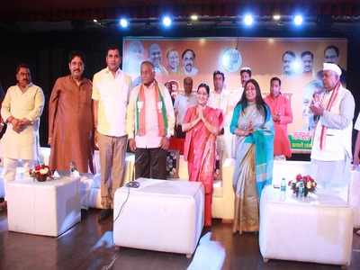 Sushma Swaraj exhorts Ghaziabad residents to vote for VK Singh