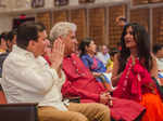 Lalit Pandit, Javed Akhtar and Shibani Kashyap 