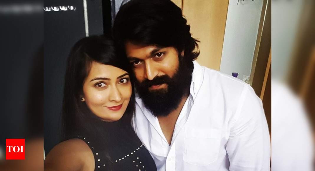 Radhika Pandith shares a cute photo of 'KGF' star Yash | Kannada Movie ...