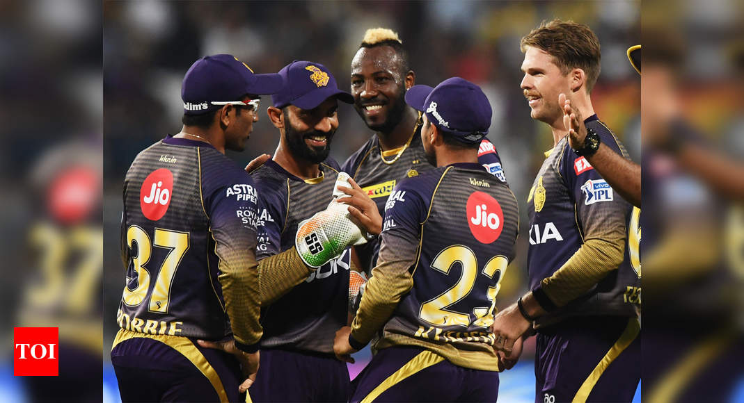 Kkr Vs Kxip 2019 Highlights - Kkr Vs Kxip Highlights Kolkata Knight Riders Beat Kings Xi Punjab By 28 Runs Cricket News Times Of India