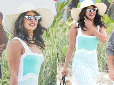 priyanka chopra beach dress Priyanka Chopra's top 10 beach birthday dresses and bikinis