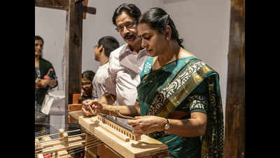 Mayor Soumini Jain visits Kochi biennale
