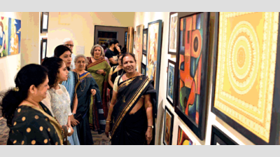 Eight women artists display their artwork at Malti Art Gallery