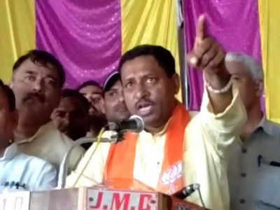 UP: We will break fingers that are raised against us, says Ram Shankar Katheria