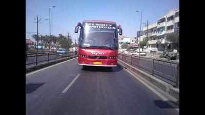 BRTS opens corridor for BCLL intercity buses