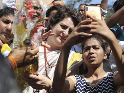 Priyanka Gandhi asks party workers: 'Should I fight from Varanasi'