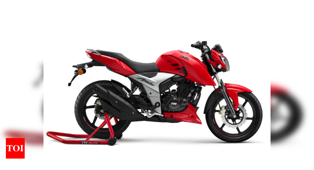 Tvs Apache 160 4v Tvs Motor Launches Apache Rtr 160 4v In Colombia Times Of India