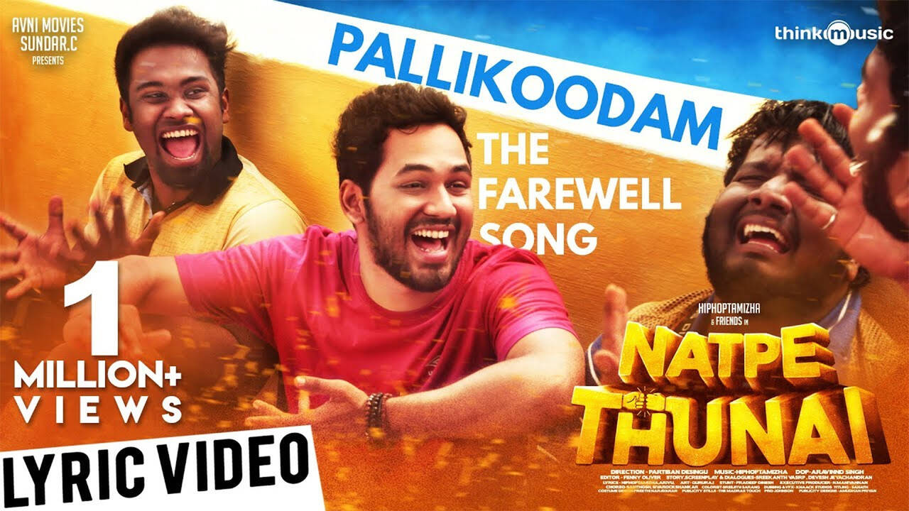 Natpe Thunai | Song - Pallikoodam (Lyrical)