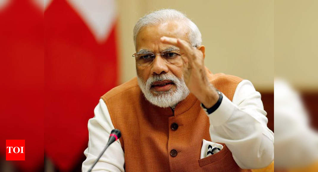 PM Modi: BJP Will Return With Absolute Majority - Times Of India