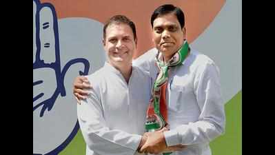 Etawah MP joins Congress, cites insult by party