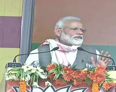 Lok Sabha elecctions: NDA govt committed to Assam Accord, PM Modi says