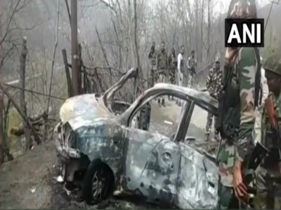 Mysterious car blast hit CRPF bus on Jammu and Srinagar highway at Banihal