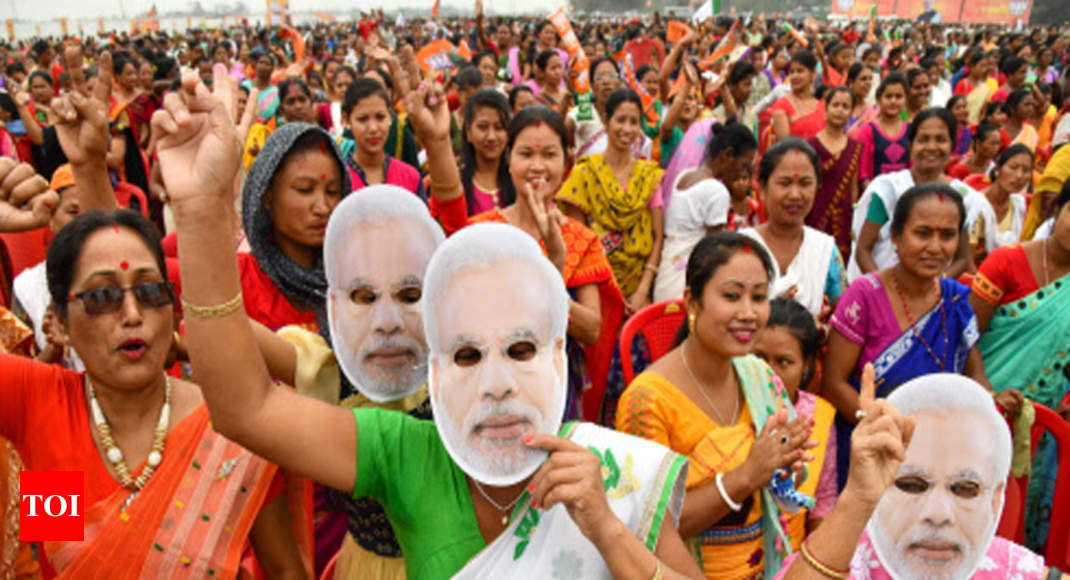 ‘Chowkidar’ Narendra Modi Turns ‘chaiwala’ In Assam’s Tea Belt | Assam ...