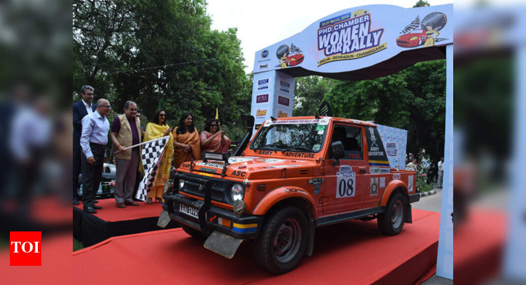 A car rally led by women | Events Movie News - Times of India