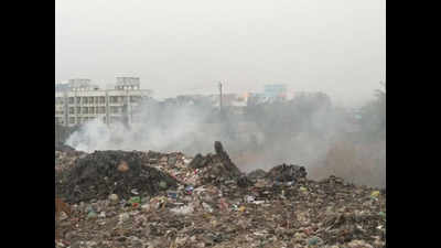 Fire breaks out in dumping yard in east Delhi's Ghazipur