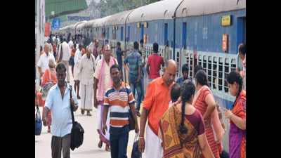 Cancellation of trains for freight traffic irks passengers