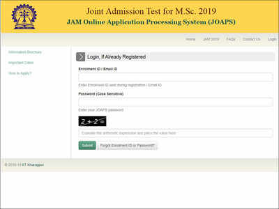 IIT-KGP releases JAM 2019 scorecard at joaps.iitkgp.ac.in - Times of India