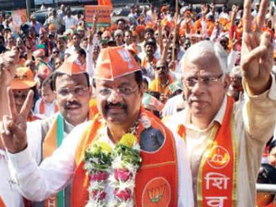 BJP MP Gopal Shetty first in Mumbai to file nomination