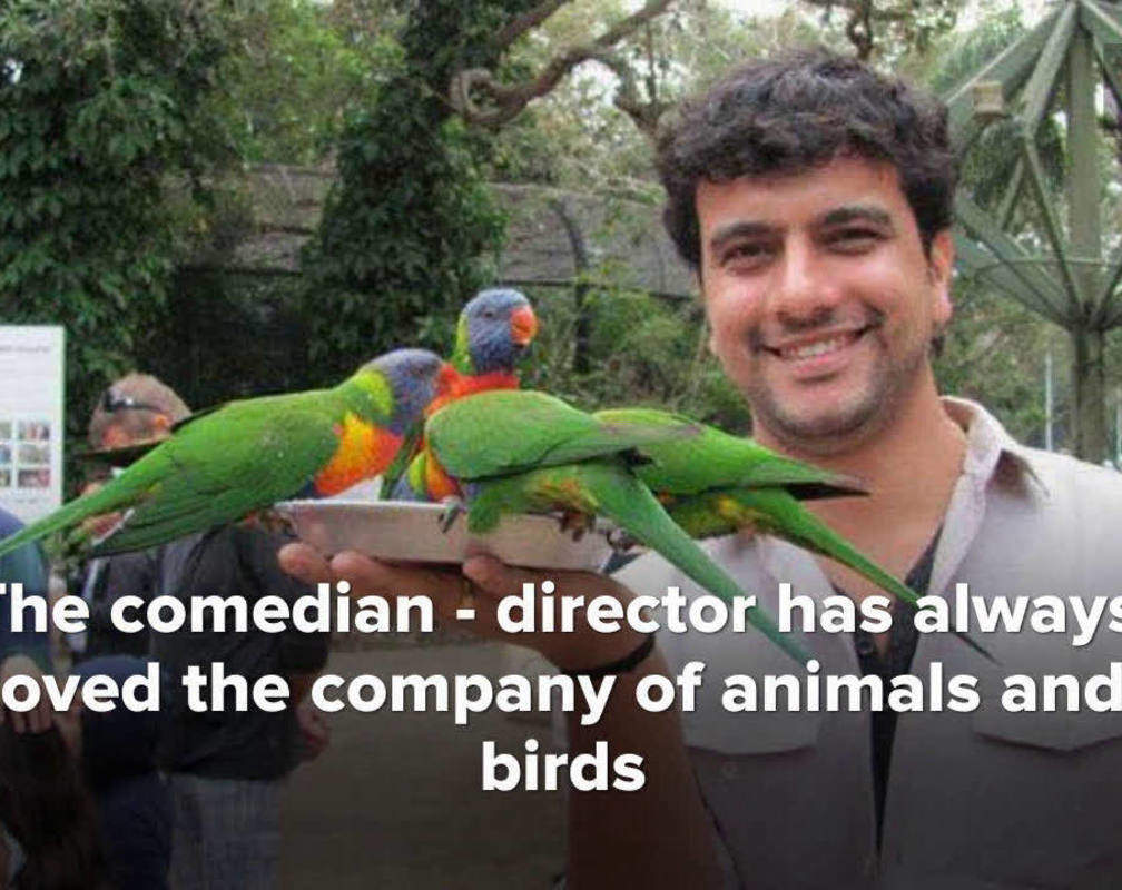 
Ramesh Pisharody loves animals

