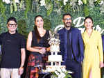 Amaal Mallik, Luv Ranjan,  Bhushan Kumar, Tabu, Ajay Devgn, Rakul Preet Singh, Akiv Ali and Ankur Gar