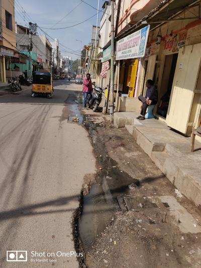 No action taken by GHMC and sewerage board