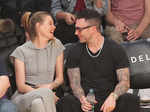 Behati Prinsloo and Adam Levine