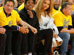 Beyonce and J-