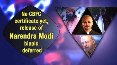 No CBFC certificate yet, release of Narendra Modi biopic deferred