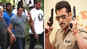 Salman Khan meets a sea of fans as he shoots 'Dabangg 3' in Indore