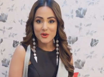Hina Khan croons the title track of KZK