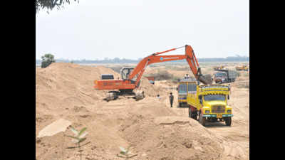 Parties, protesters give a clean burial to illegal sand mining