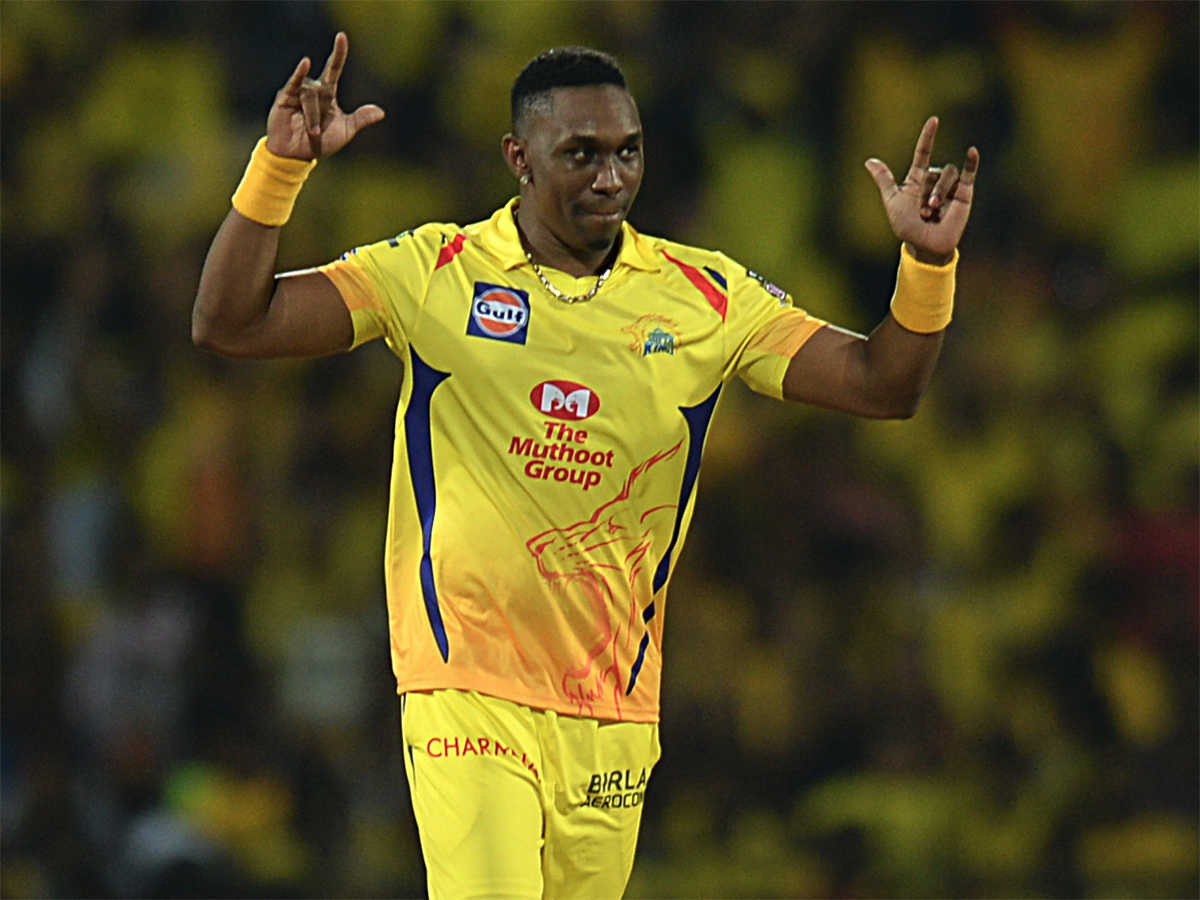 IPL 2019: Dwayne Bravo ruled out for two weeks | Cricket News - Times of  India