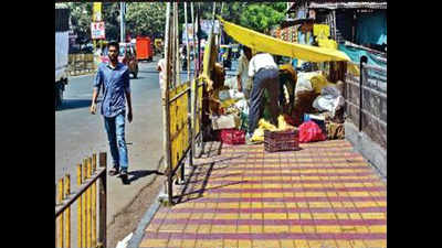 Civic body, police crack anti-encroachment whip