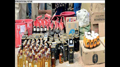 Liquor worth Rs 14,000 seized in Canacona