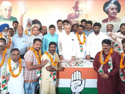 BJP, BSP leaders join Congress in Chandigarh