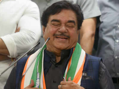 Shatrughan Sinha in Congress, says BJP one-man show, 2-man army