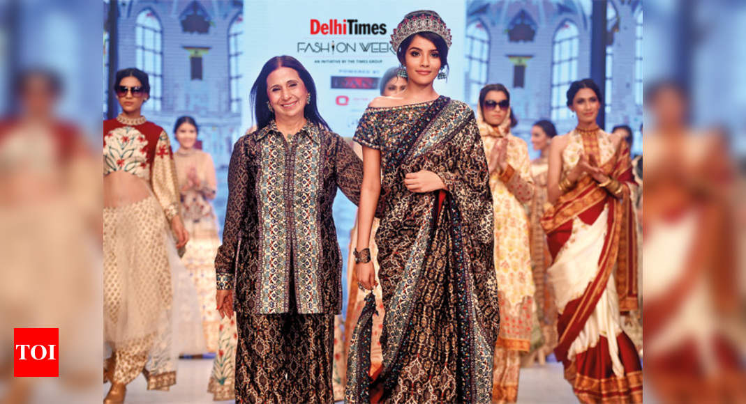 Vintage Meets Modern At Delhi Times Fashion Week Day 2 Times Of India