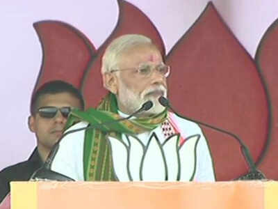 Congress, Left will stoop to any level to oust me: PM Narendra Modi in Tripura