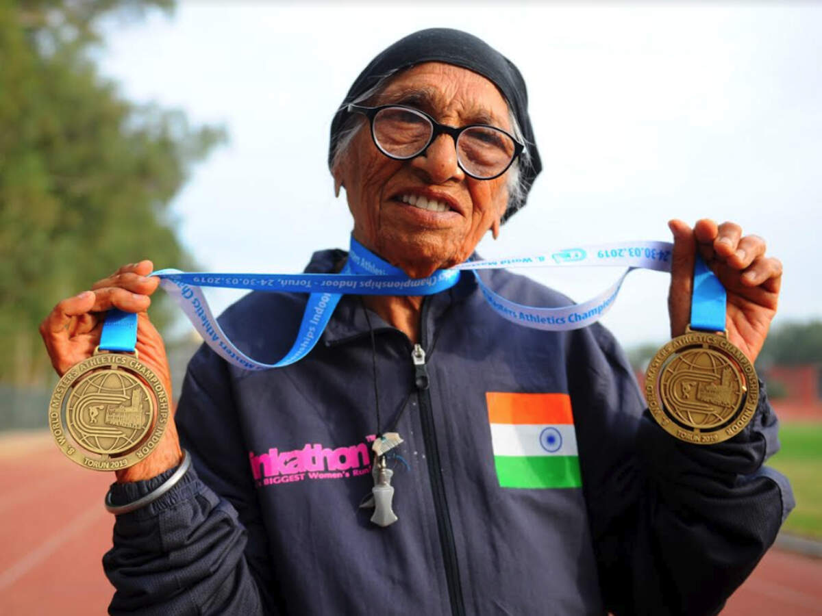 103 not out, Chandigarh&#39;s Man Kaur returns with four gold medals from  Poland | More sports News - Times of India