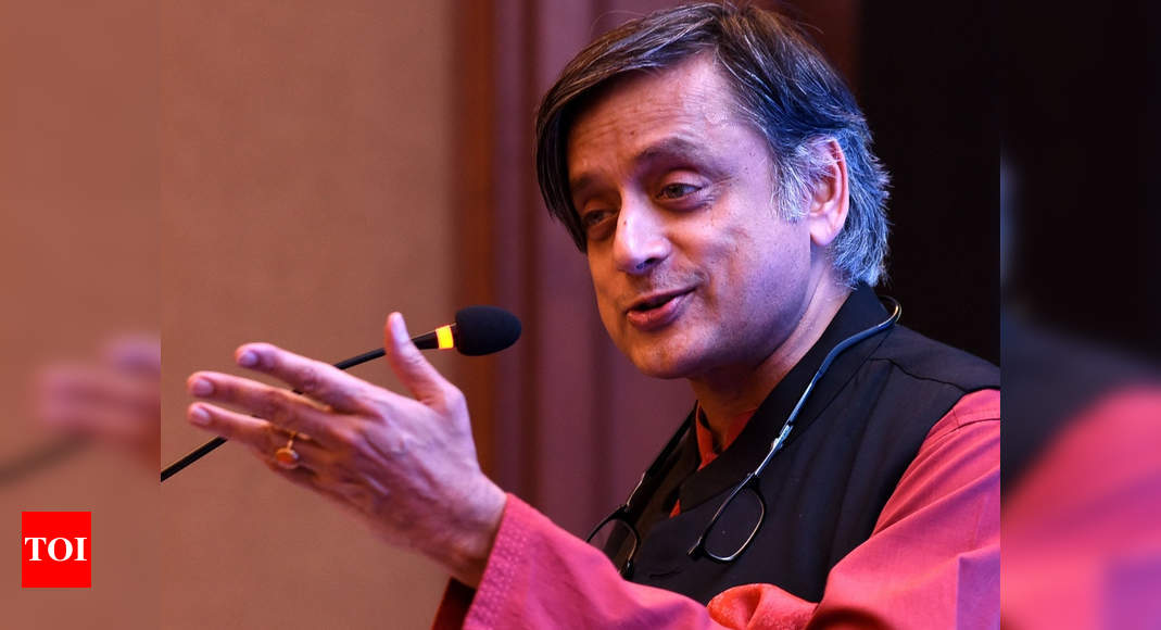 Will Modi Have Courage To Fight From Kerala Or Tamil Nadu Shashi Tharoor Times Of India